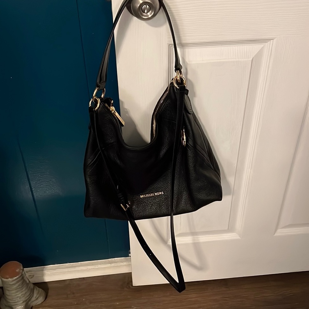 MK black crossbody